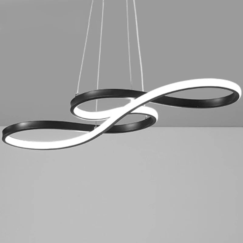 Modern LED Pendant Light with Remote Dimming for Kitchen Islands and Dining Rooms