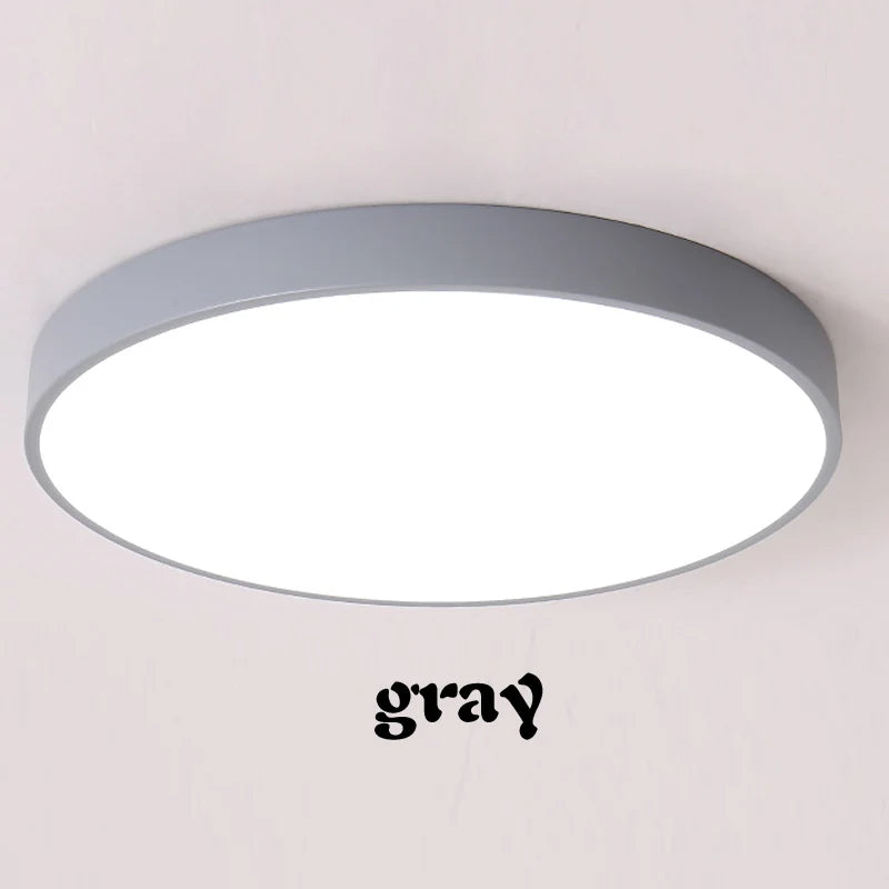 Modern LED Flush Mount Ceiling Light for Living Rooms and Hallways