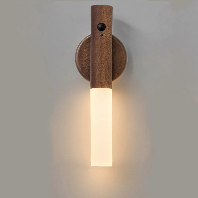 Rechargeable Motion Sensor LED Wall Lamp for Hallways and Modern Home Decor