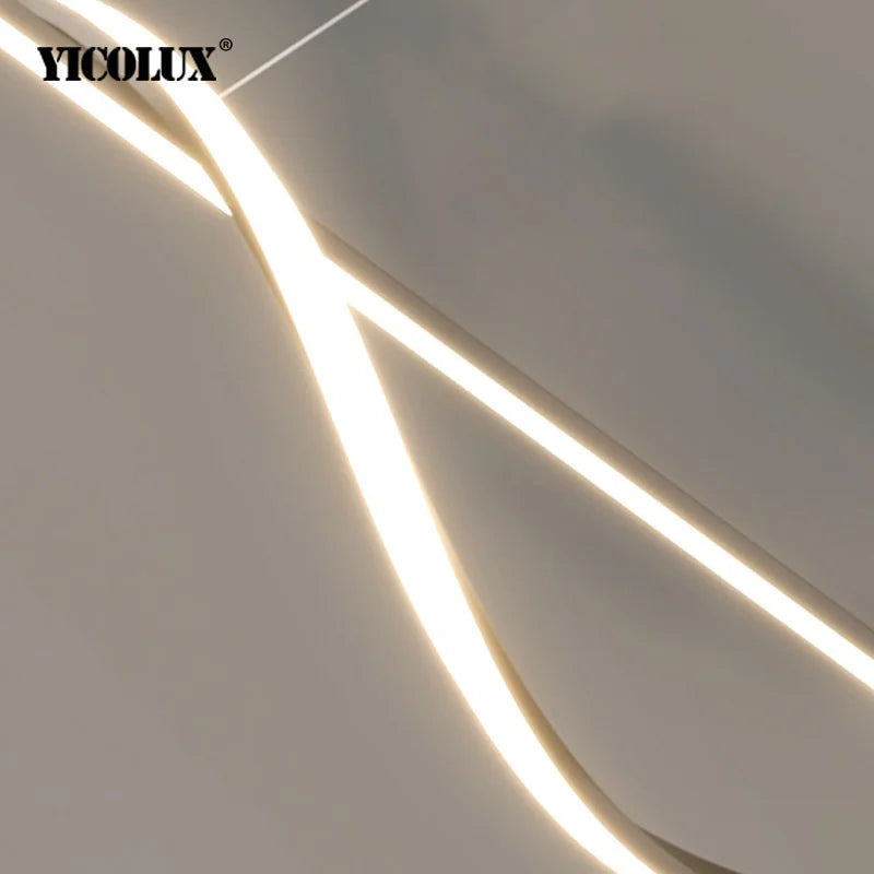 Minimalist LED Pendant Light for Modern Dining Rooms and Kitchens