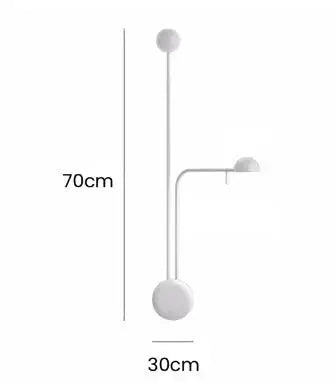 Adjustable Swing Arm Wall Lamp for Modern Home Offices and Bedside Reading