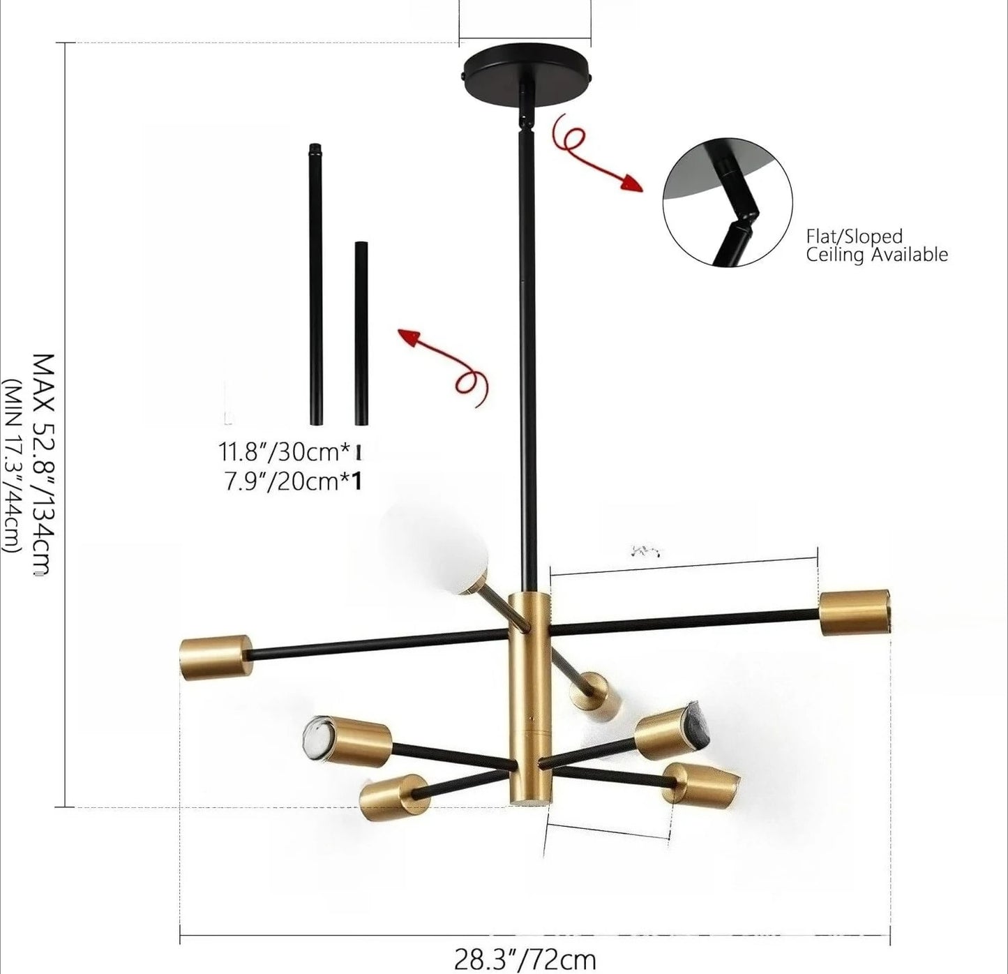Modern Nordic Magic Bean Chandelier for Elegant Living Rooms and Restaurants