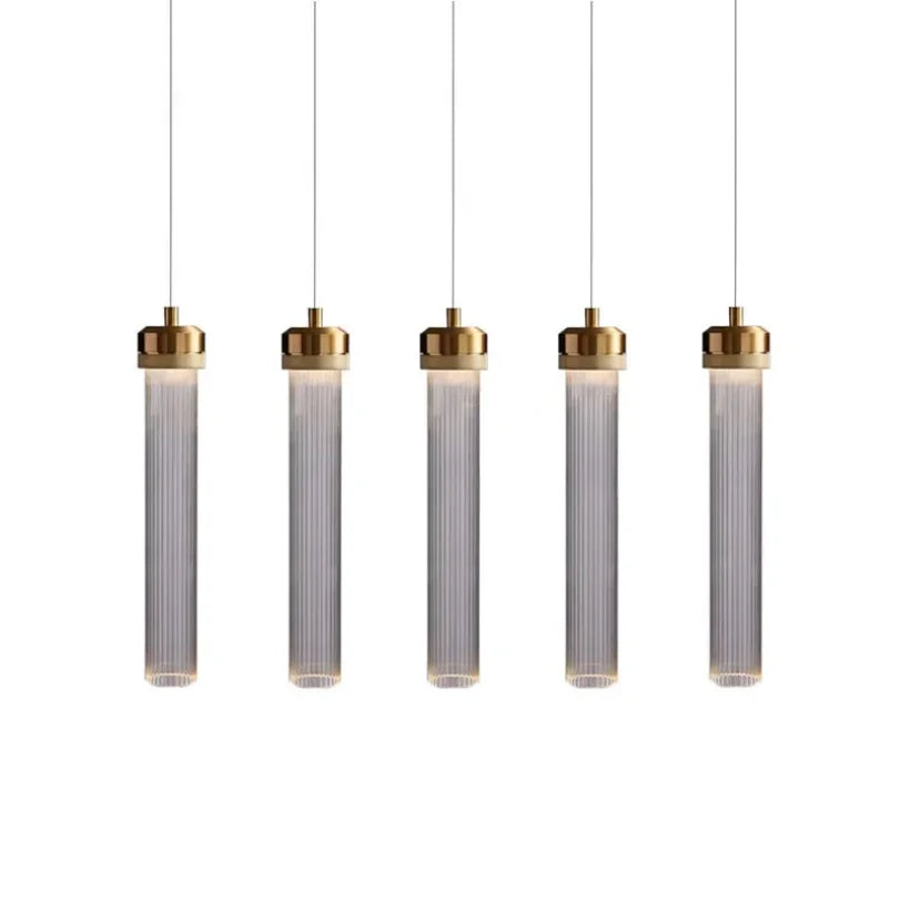 Modern Glass Pendant Light for Kitchen Islands and Bedside Ambience