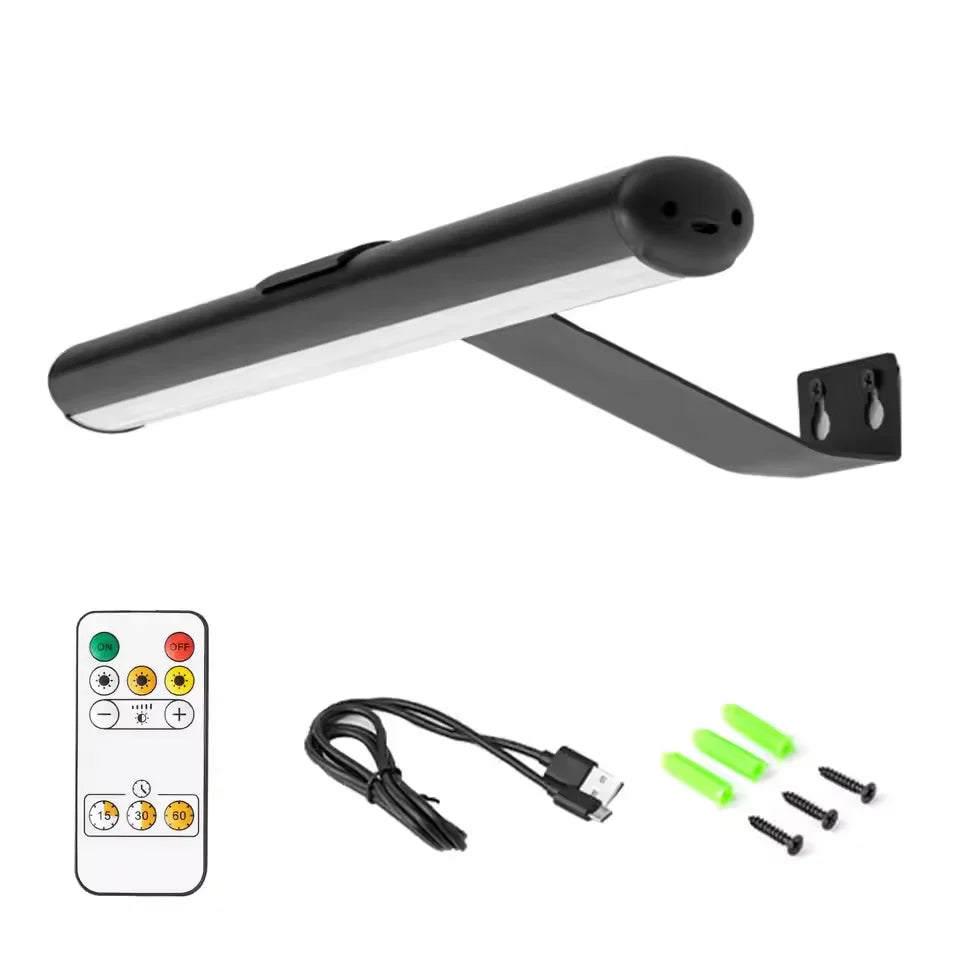 Rechargeable LED Picture Light with Remote for Art Galleries and Living Rooms