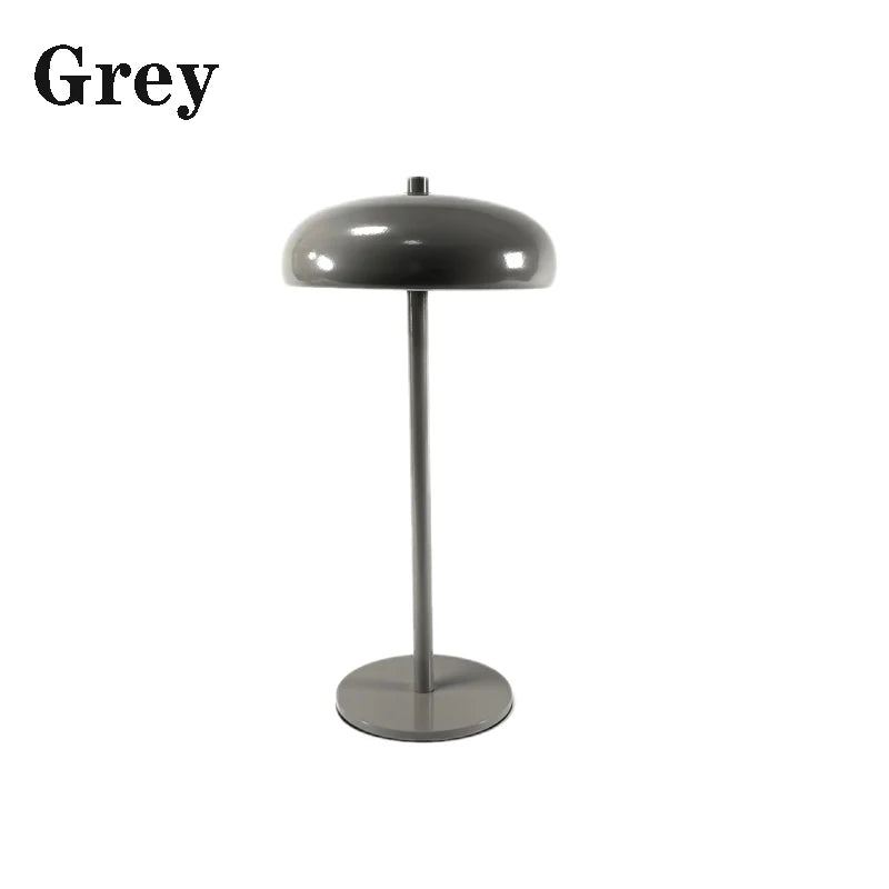 Nordic Rechargeable LED Touch Table Lamp for Bedside and Cafe Decor