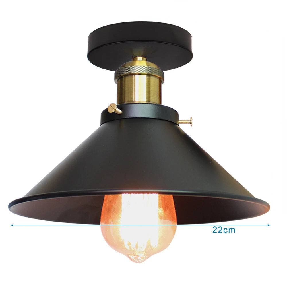 Vintage Industrial Pendant Light for Living Room and Cafe Decor