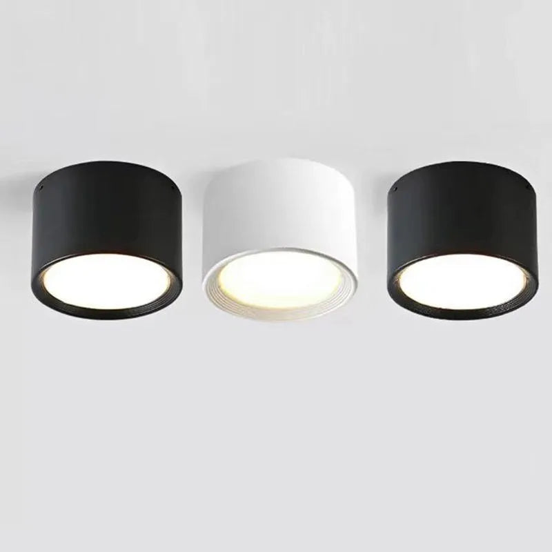 Modern Nordic Surface Mounted LED Spotlight for Residential and Commercial Lighting