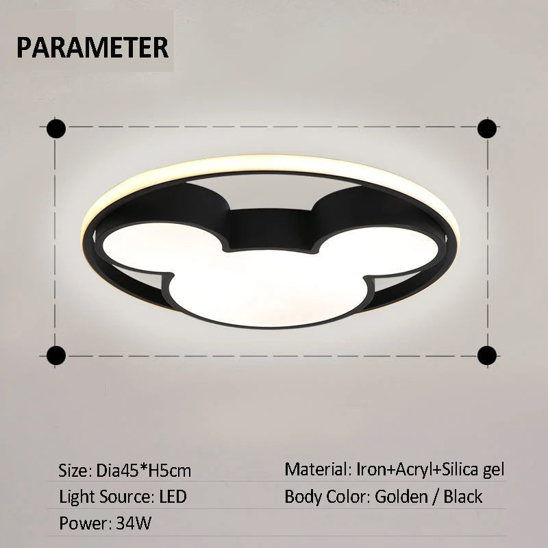 Modern LED Ceiling Light for Playful Kids Bedrooms and Creative Spaces