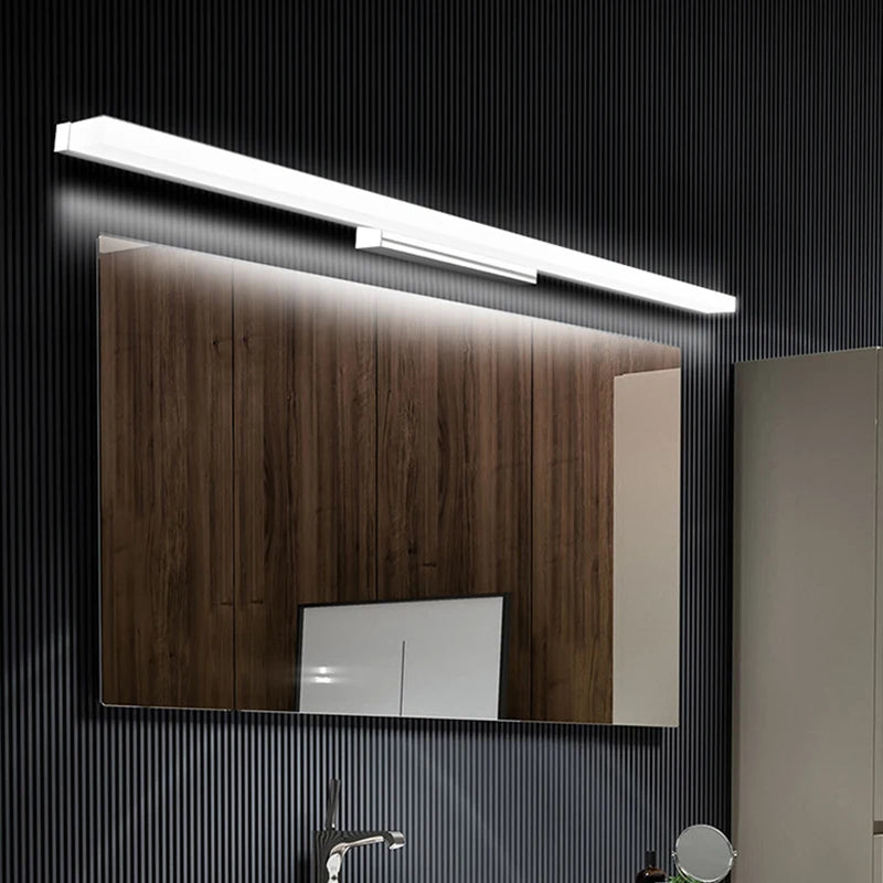 Modern LED Bathroom Vanity Mirror Wall Sconce for Fog-Free Lighting