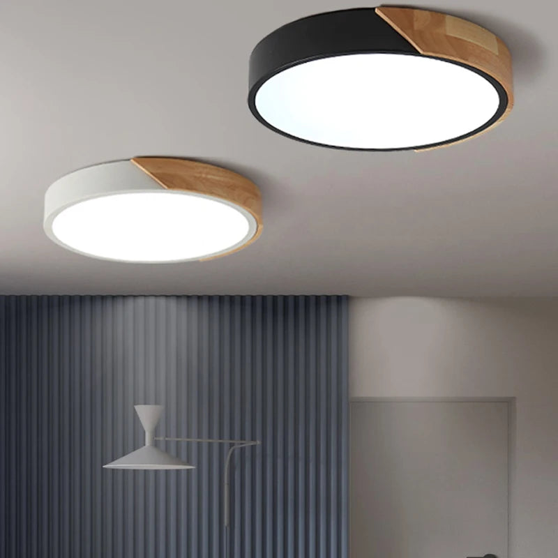 Ultra-Thin LED Ceiling Light for Modern Living Rooms and Professional Offices