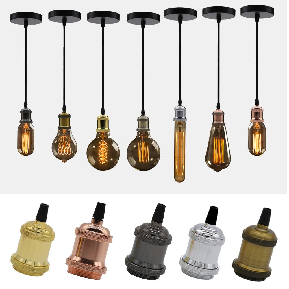 Industrial Aluminum Pendant Light for Nordic Loft and Modern Kitchen Interiors