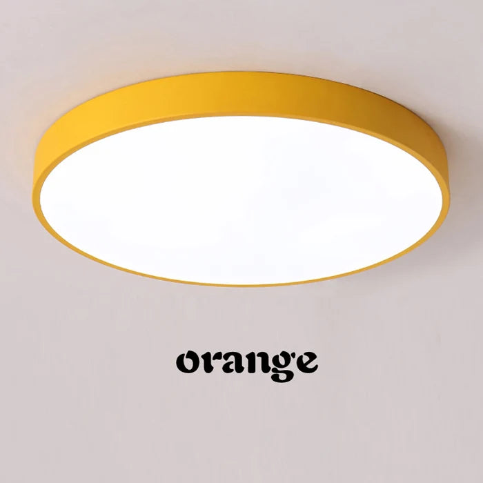 Modern LED Flush Mount Ceiling Light for Living Rooms and Hallways