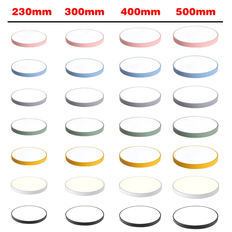 Modern LED Flush Mount Ceiling Light for Living Rooms and Hallways