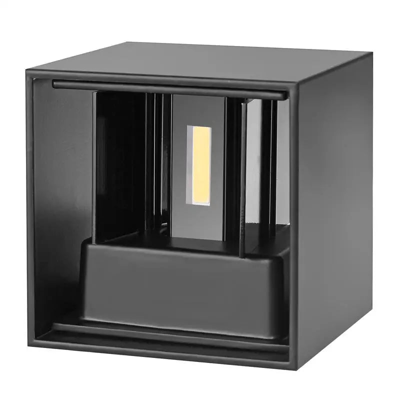 Modern LED Outdoor Wall Sconce for Porch and Garden Illumination