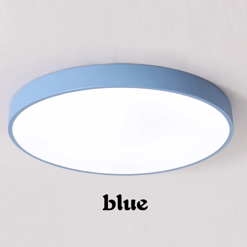 Modern LED Flush Mount Ceiling Light for Living Rooms and Hallways