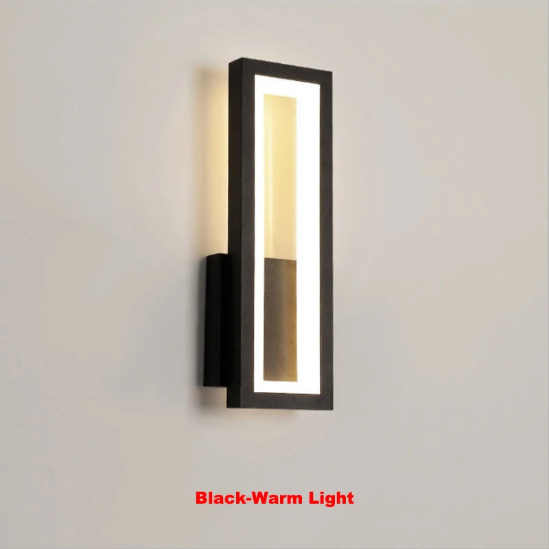 Minimalist LED Wall Sconce for Modern Bedroom and Hallway Lighting