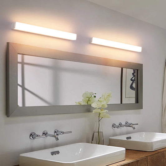 Modern LED Bathroom Vanity Mirror Wall Sconce for Fog-Free Lighting