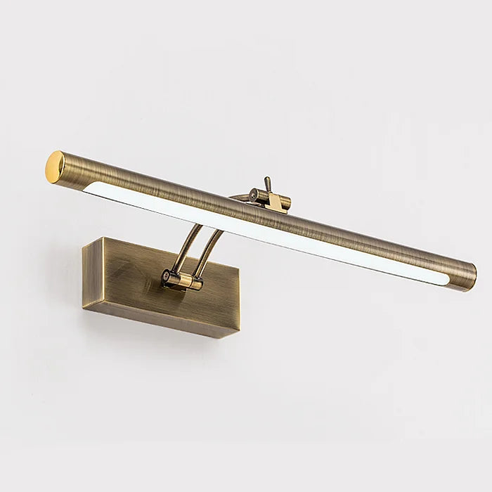 Modern Stainless Steel LED Vanity Light for Bathroom Mirror Lighting