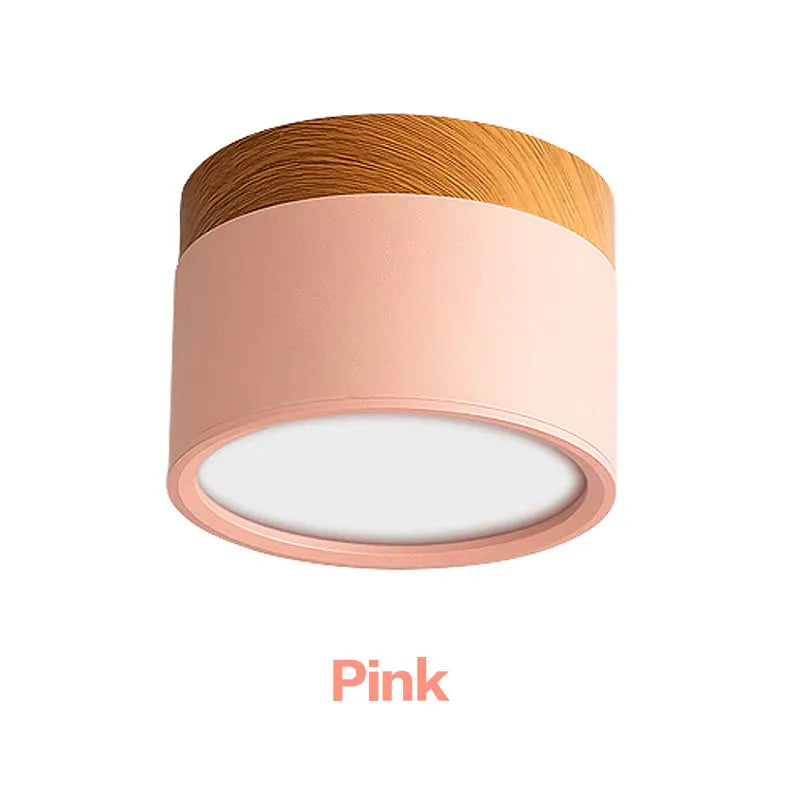 Modern Nordic Wood Dimmable LED Downlight for Contemporary Residential and Commercial Interiors