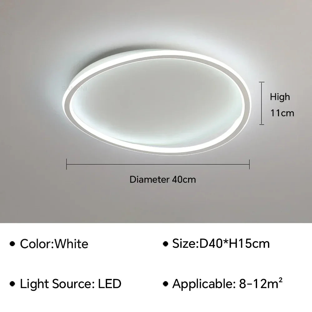 Modern LED Ceiling Chandelier for Living Rooms and Dining Spaces