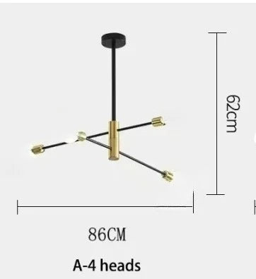 Modern Nordic Magic Bean Chandelier for Elegant Living Rooms and Restaurants