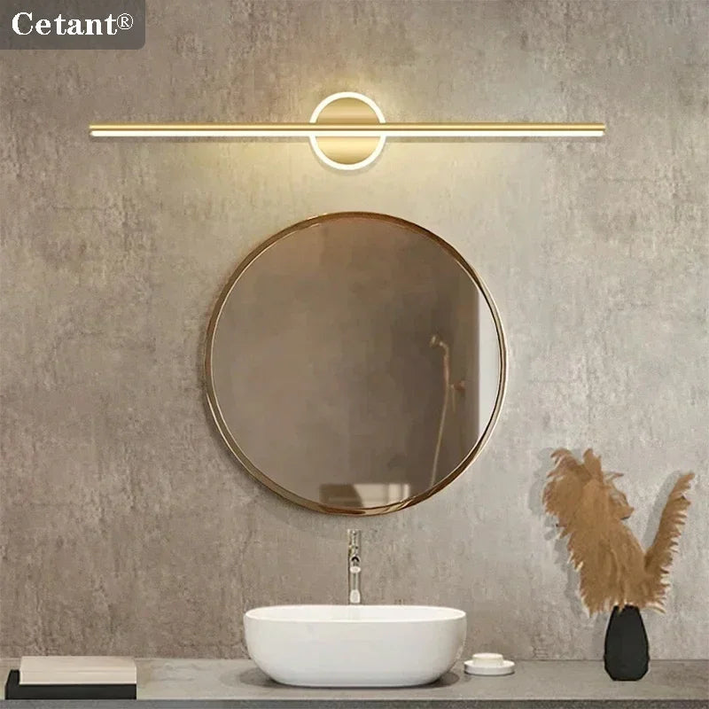 Modern LED Wall Sconce Strip Light for Bathroom Mirrors and Vanity
