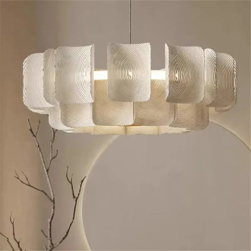 Wabi Sabi Large Chandelier for Modern Dining Rooms and Hotel Lobbies