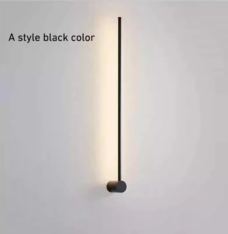Nordic Minimalist LED Wall Light for Modern Bedrooms and Living Rooms