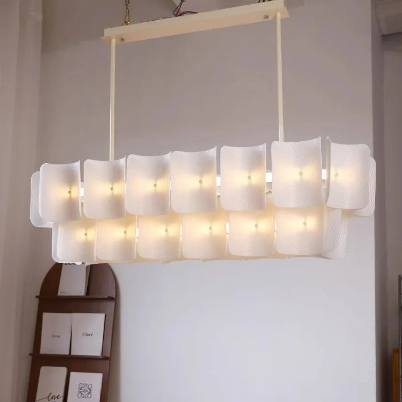 Wabi Sabi Large Chandelier for Modern Dining Rooms and Hotel Lobbies