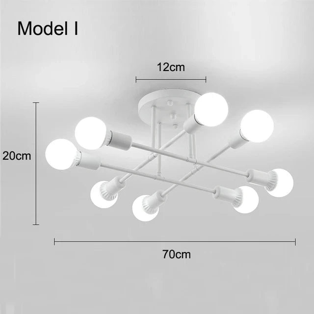 Modern Nordic Pendant Light for Sophisticated Living Rooms and Bedrooms