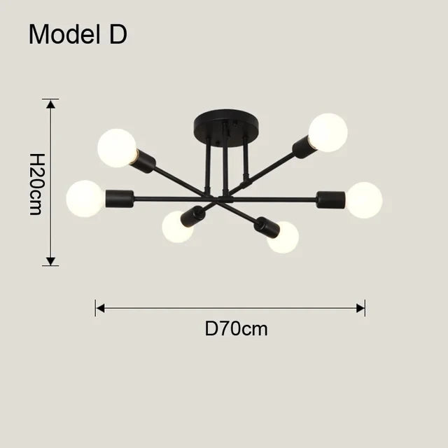 Modern Nordic Pendant Light for Sophisticated Living Rooms and Bedrooms