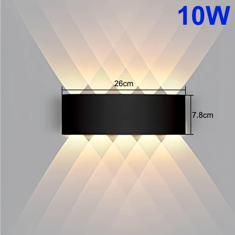 Modern LED Wall Sconce for Indoor and Outdoor Architectural Lighting