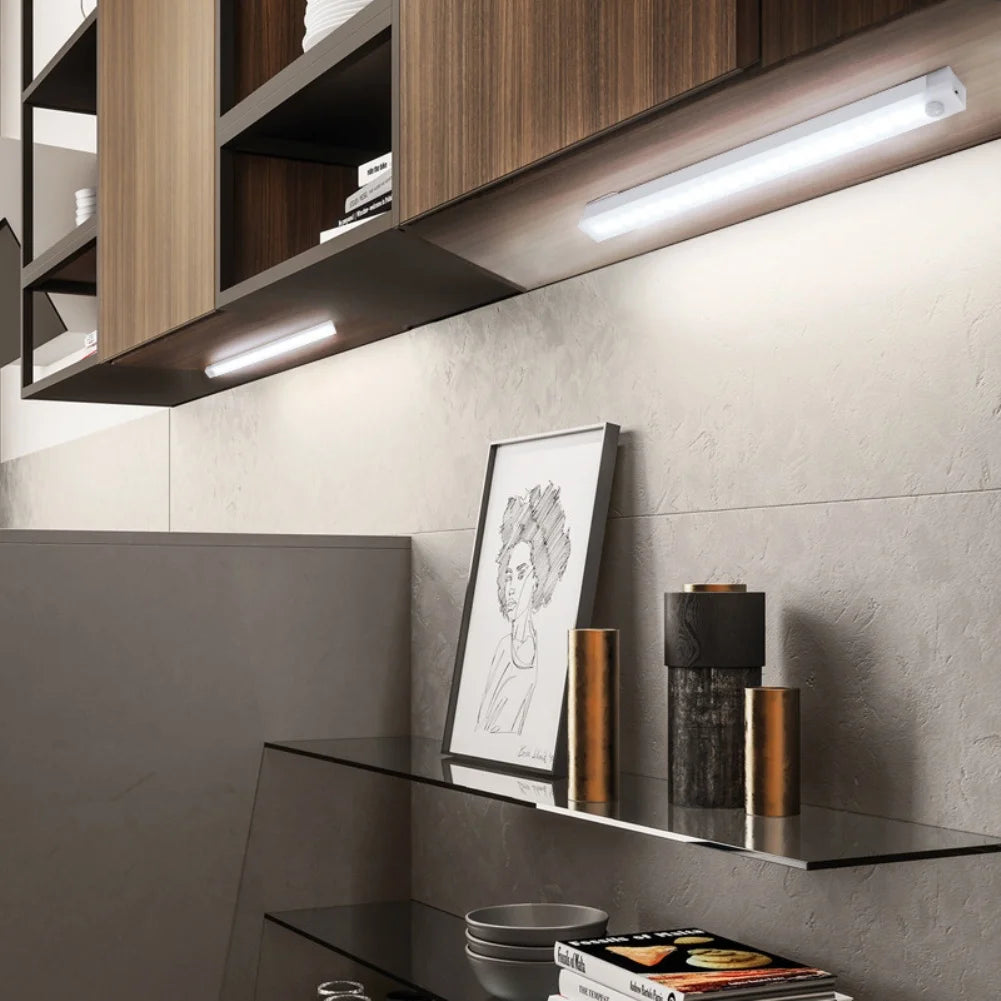 Wireless Motion Sensor LED Light for Kitchen Cabinets and Stairways