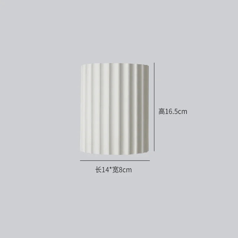 Modern Nordic Resin Wall Lamp for Bedroom and Living Room Lighting