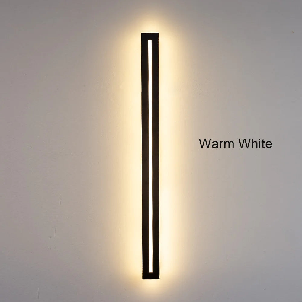 Modern LED Outdoor Wall Sconce for Garden and Exterior Home Lighting