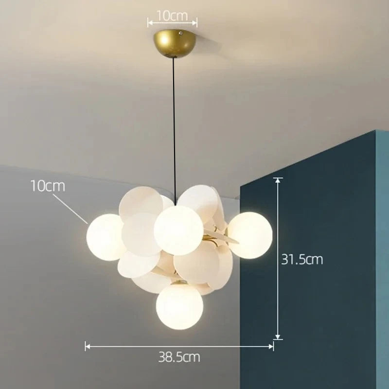 Modern LED Branch Chandelier for Luxury Living Room and Bedroom Decor