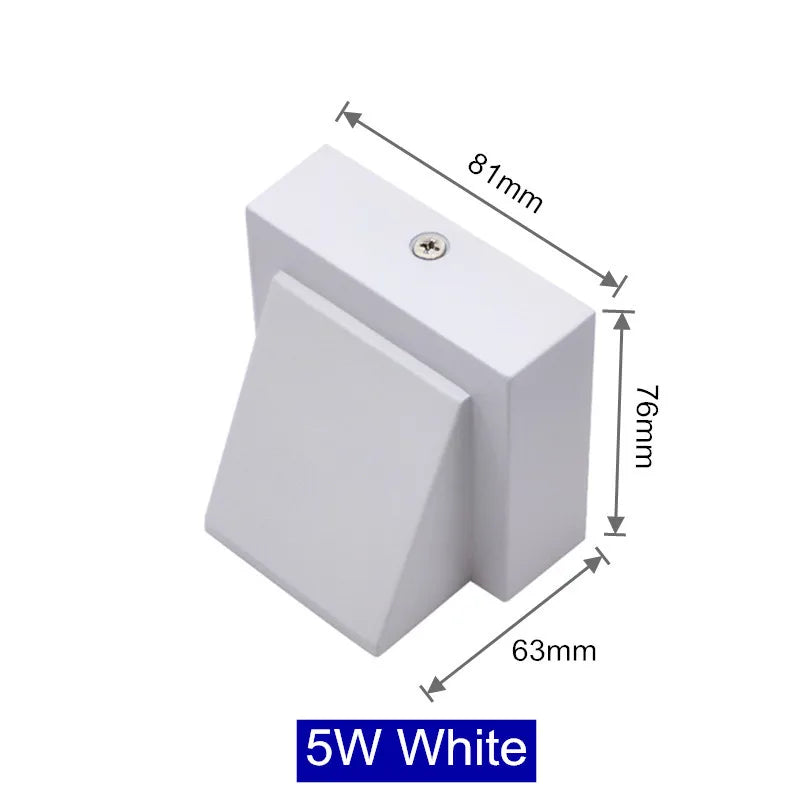 Modern Waterproof LED Wall Light for Outdoor Garden and Patio Spaces
