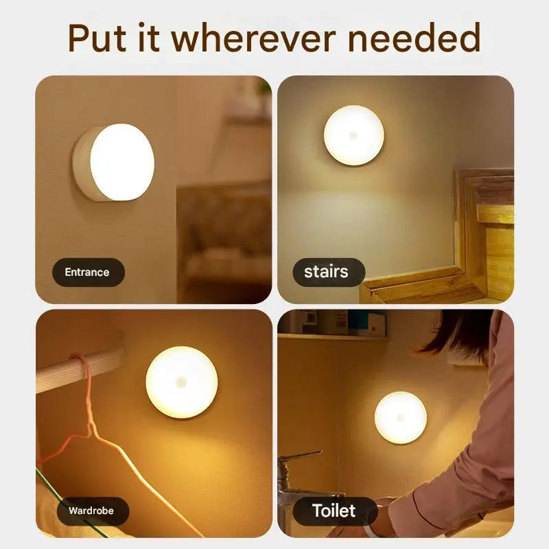 Rechargeable Magnetic Desk Lamp for Student Study and Bedside Lighting