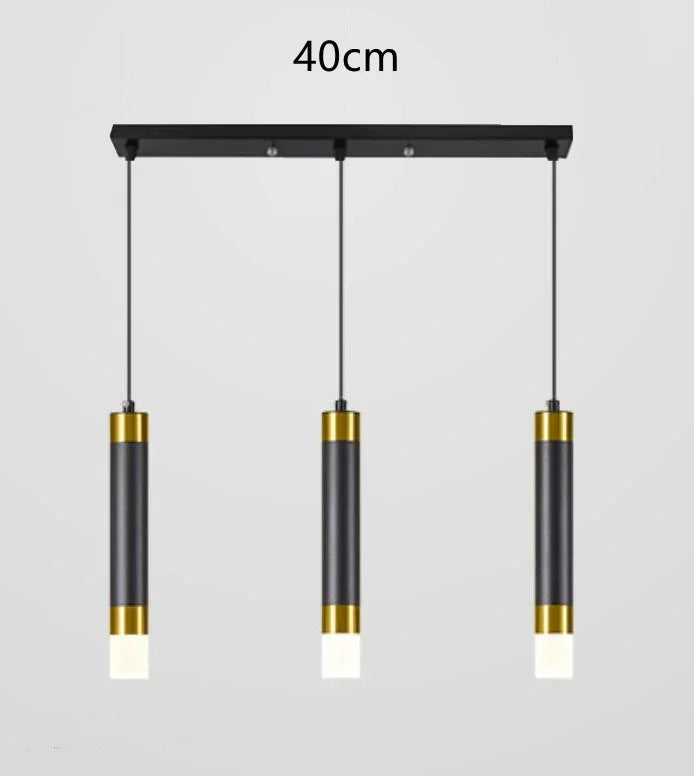 Modern LED Dual Spotlight Pendant for Bedside and Living Room