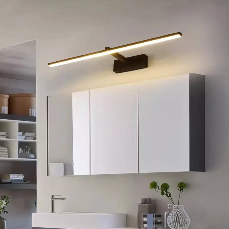 Modern Waterproof LED Vanity Wall Light for Bathroom and Makeup Areas