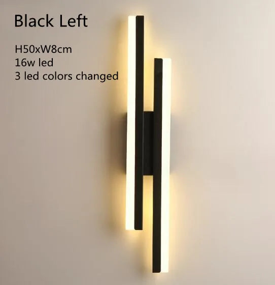 Modern Copper Wall Sconce with Acrylic Shade for Living Rooms and Hallways