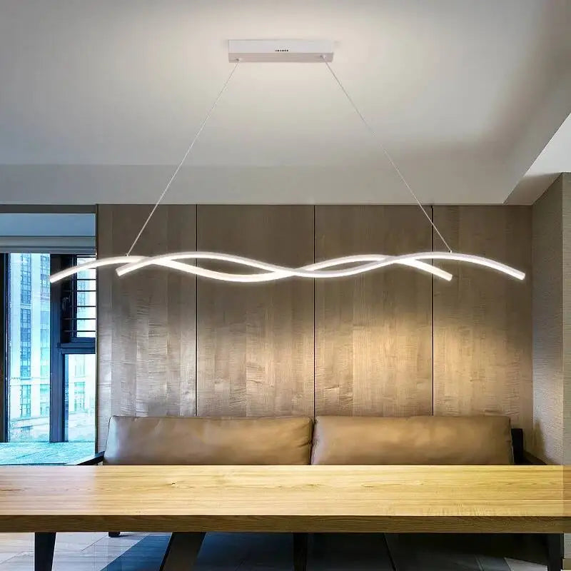 Modern Minimalist LED Pendant Light for Contemporary Restaurants and Hotels