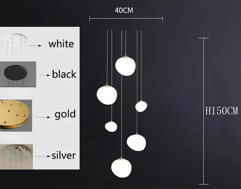 Modern Linear Chandelier for Dining Room and Living Space Illumination