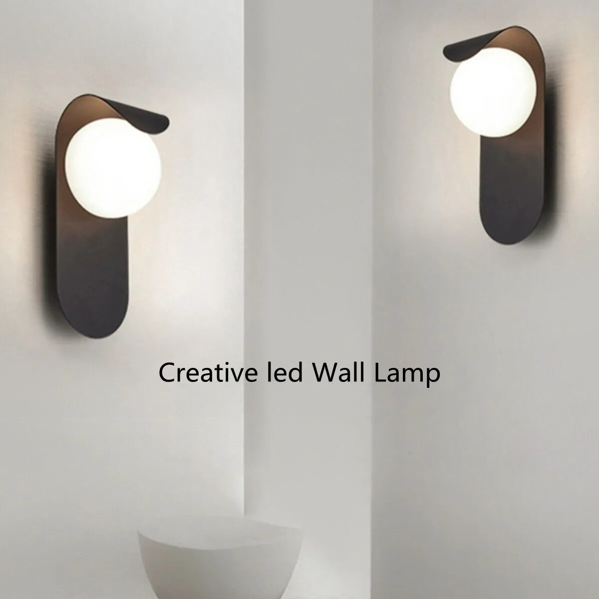 Modern LED Wall Lamp for Hallways and Minimalist Bedroom Interiors