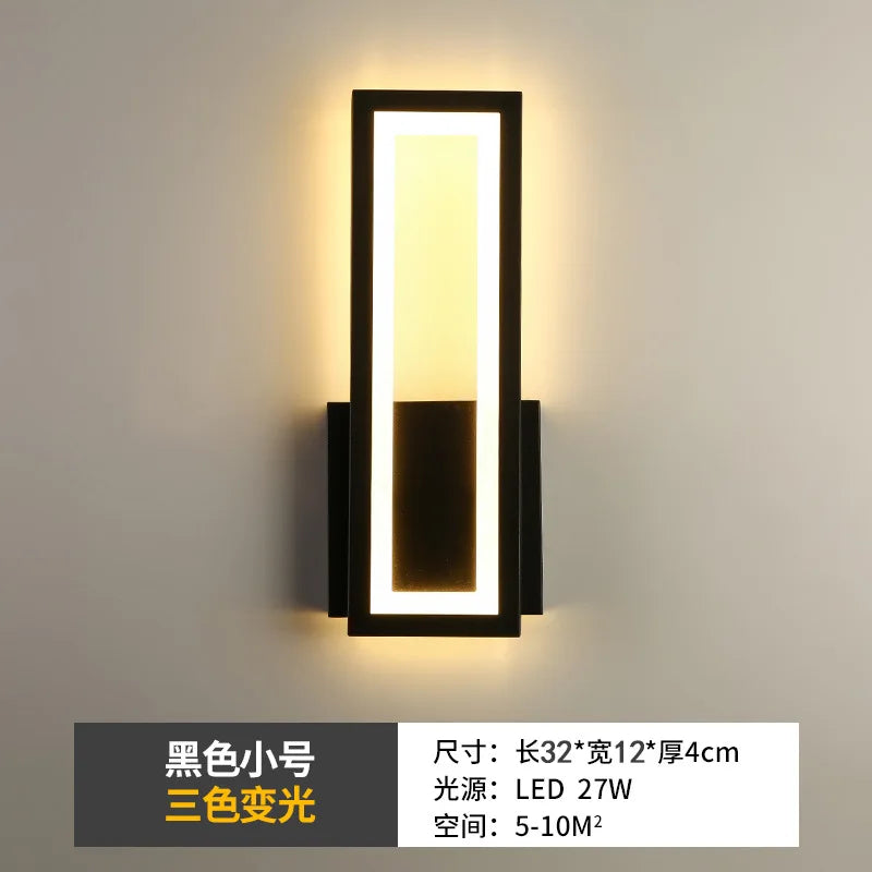 Modern LED Wall Sconce for Bedroom Bedside and Living Room Decor