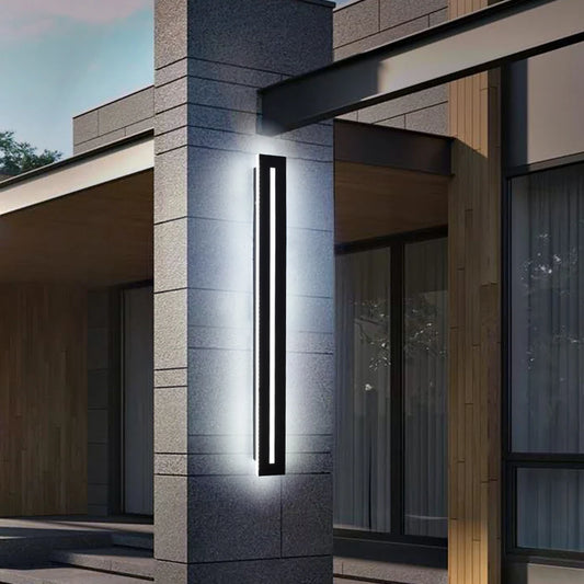 Modern LED Outdoor Wall Sconce for Garden and Exterior Home Lighting