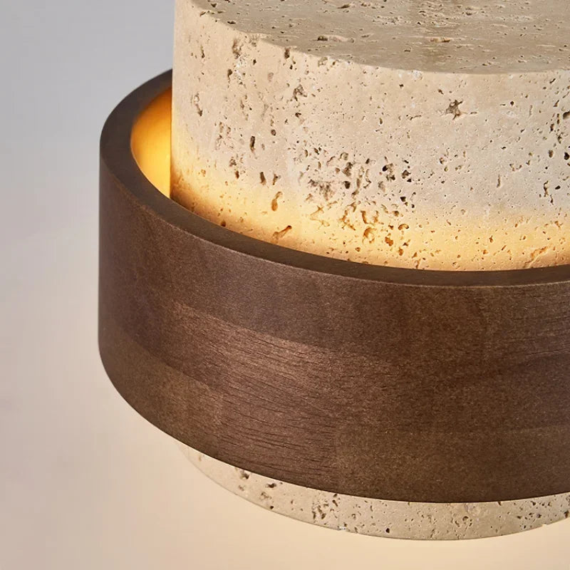 Modern Wooden Pendant Light for Bedside and Restaurant Ambiance