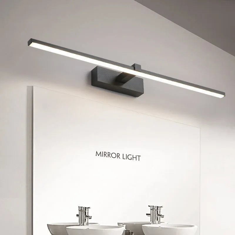 Modern Waterproof LED Vanity Wall Light for Bathroom and Makeup Areas