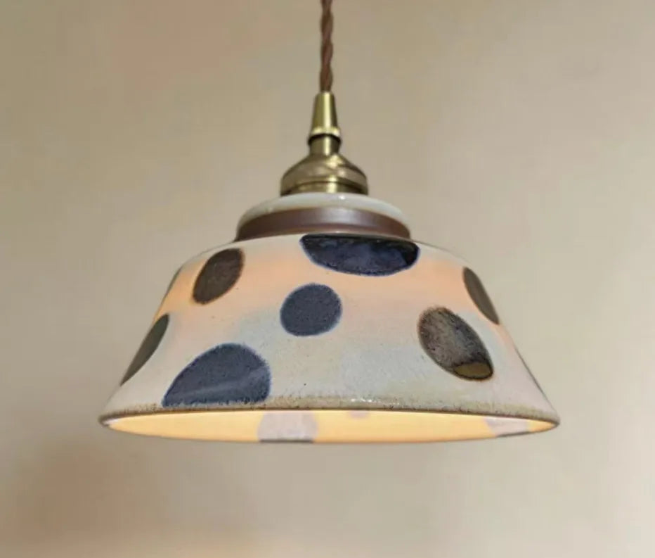 Modern Nordic Ceramic Pendant Light for Dining Rooms and Bedside Spaces