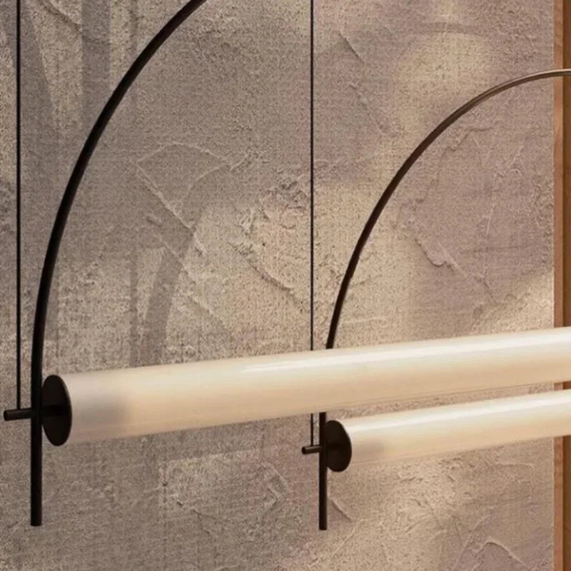 Minimalist LED Pendant Chandelier for Modern Living Rooms and Offices